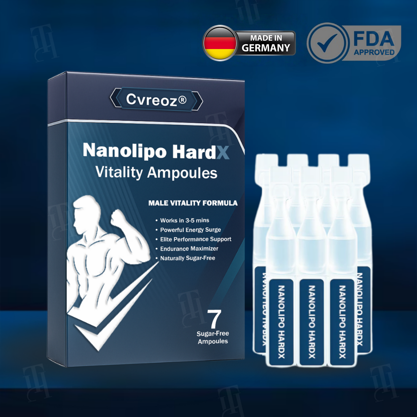 Cvreoz® Nanolipo HardX Vitalität Ampullen